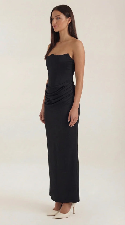Luna | Vestido largo tipo corsé