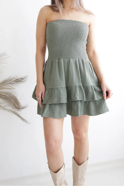 Valentina | Vestido sin tirantes
