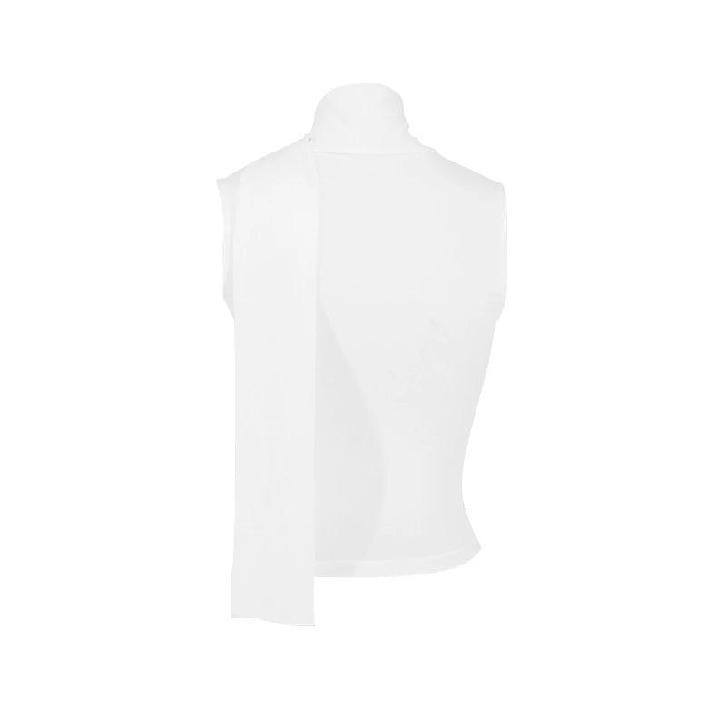 Camiseta sin mangas lisa para mujer,