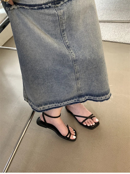 Sandalias de gladiador de verano para mujer