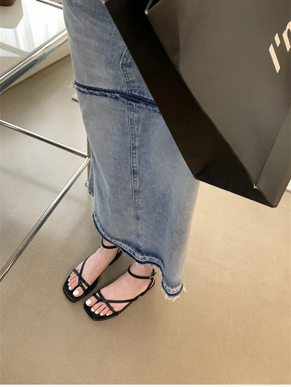 Sandalias de gladiador de verano para mujer
