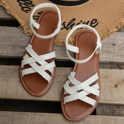 Sandalias planas para mujer