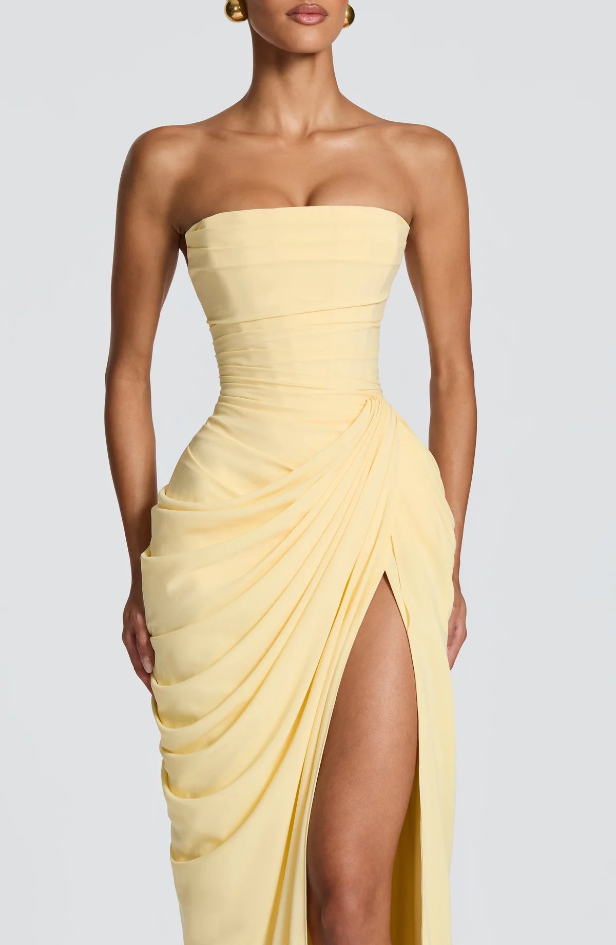 Carmen | Vestido elegante sin tirantes
